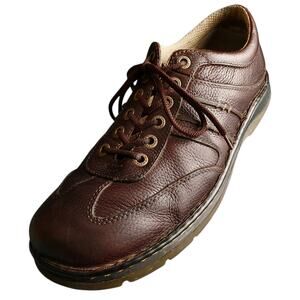 VTG Dr. Martens Dawes Air Wair Men's Brown Leather Lace Chunky Oxford Shoe Sz 13